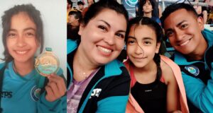 Agradecen Apoyo de La Comunidad y de la Radio a Joven Deportista Punitaquina Mia Álvarez.