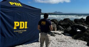 PDI CONCURRE A PLAYA TOTORALILLO DE COQUIMBO POR HALLAZGO DE CADÁVER