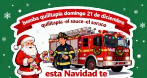 BOMBEROS DE QUILITAPIA ANUNCIAN CARAVANA DE NAVIDAD Y SOLICITAN DONACION DE GOLOZINAS.
