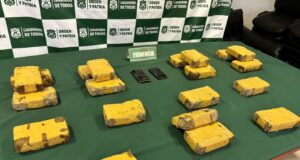 Franco, el perro de Carabineros detectó más de 20 kilos de cocaína que ingresaban a la región.