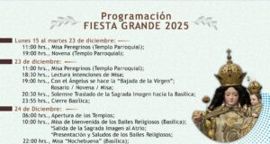 Andacollo se prepara para la Fiesta Grande 2025: la celebración de advocación mariana más influyente del norte de Chile.