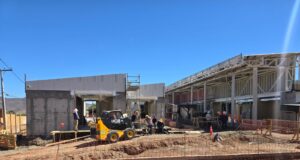 Un 53% de avance alcanza la construcción del nuevo CESFAM de El Palqui en Monte Patria