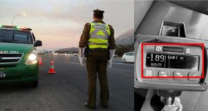 CHOAPA: VENEZOLANO CONDUCIA A CASI 190 K/H. DETENIDO NO TENIA DOCUMENTOS.