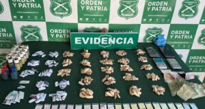 Carabineros detiene a mujer por microtráfico en Ovalle: se decomisó cocaína y ketamina.