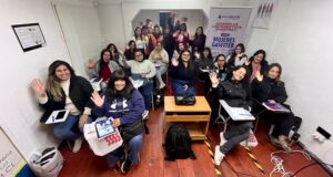 Mujeres de toda la región comienzan curso gratuito de gasfitería de Aguas del Valle.